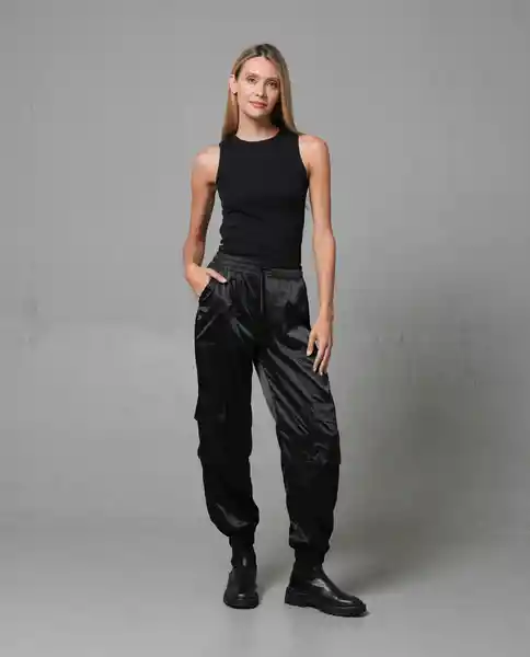 Pantalón Mujer Negro 16 262G003_NEG194004 Rifle