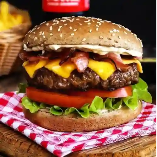 Hambrguesa con Tocineta
