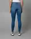 Jean Jegging Mujer Azul Denim Medio Talla 16 41075 Rifle