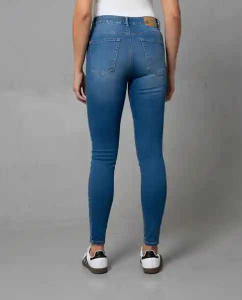Jean Jegging Mujer Azul Denim Medio Talla 16 41075 Rifle