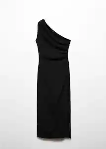 Vestido Naty Negro Talla 18 Mujer Mango