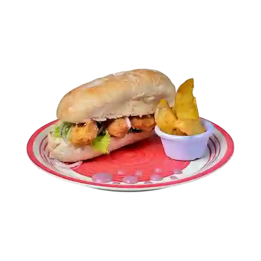 Sándwich de Chicharrón de Pollo