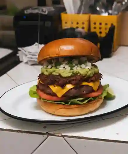Hamburguesa de Birria