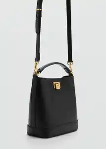 Bolso P Mike Negro Talla 99 Mujer Mango