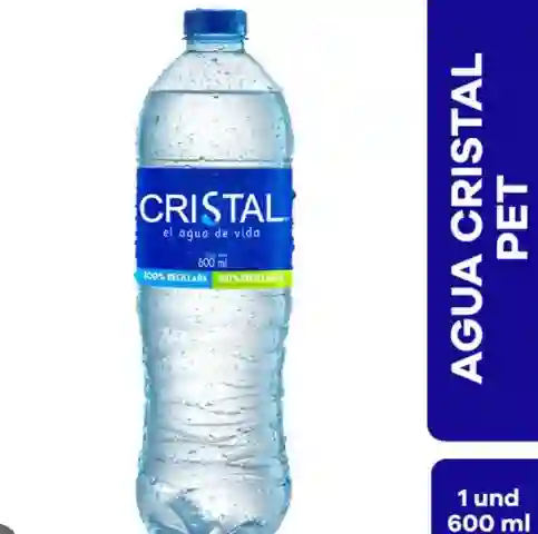 Agua Cristal 600 ml