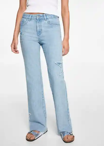 Jean Starp Tejano Claro Talla 19 Niñas Mango