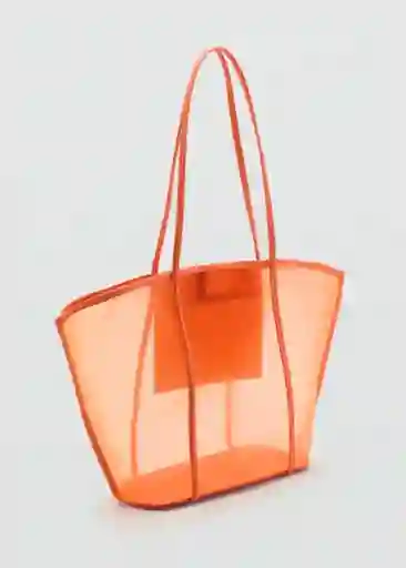 Bolso M Dalsi Naranja Talla 99 Mujer Mango