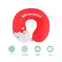 Almohada Viaje Para Cuello Hello Kitty Rojo Serie Sanrio Miniso