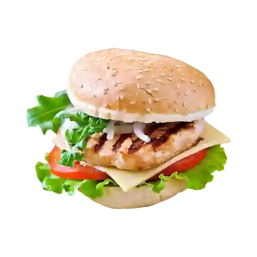 Hamburguesa con Filete de Pollo