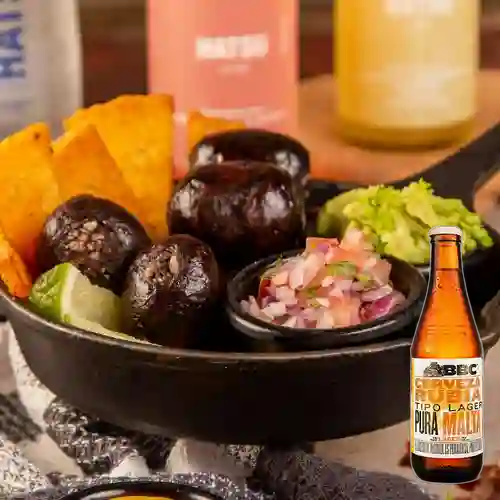 Combo Morcillas Gourmet + BBC Lager 330 ml