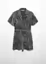 Vestido Janis-W Negro Talla M Mujer Mango