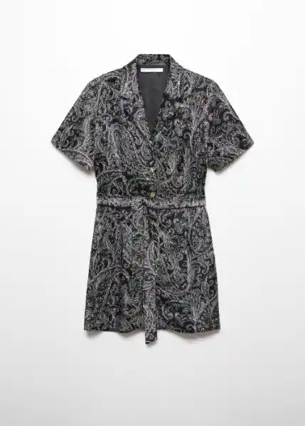 Vestido Janis-W Negro Talla M Mujer Mango