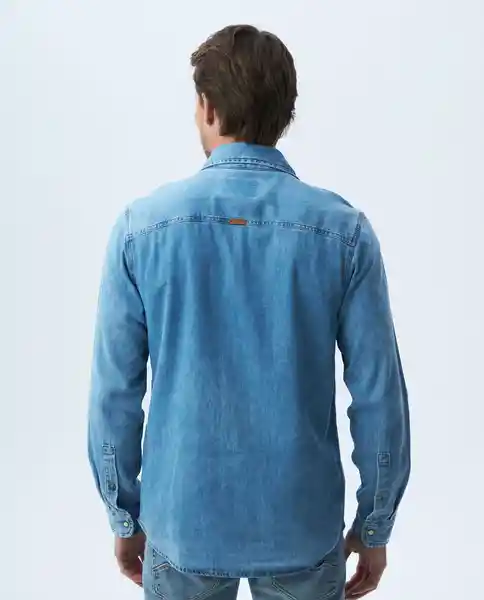 Camisa Comfort Claro Azul Cristalino Claro Talla Xs Hombre Chevignon
