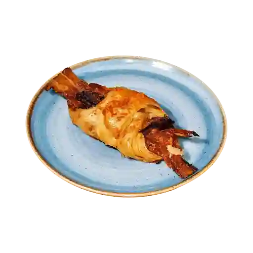 Pastel Hojaldre Tocineta Champiñón