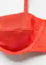 Top Bikini Ada Rojo Talla M Mujer Mango