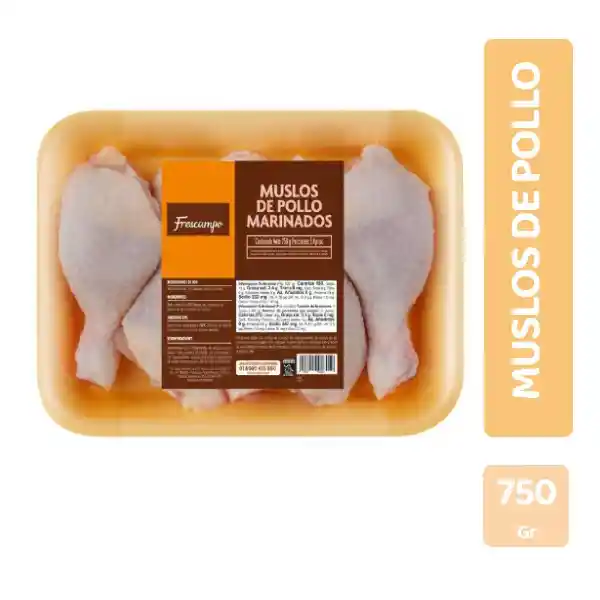 Muslos de Pollo Marinado Frescampo