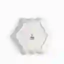 Plato Snowflake Blanco 24 cm Ambiente Gourmet