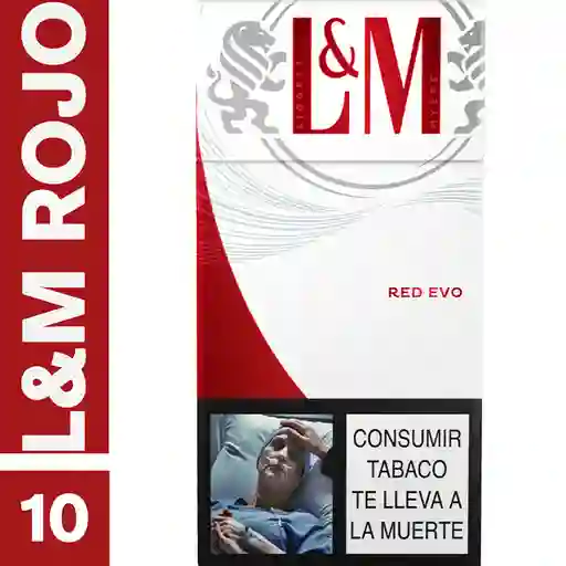 L&M Red ​x 10 Cigarrillos