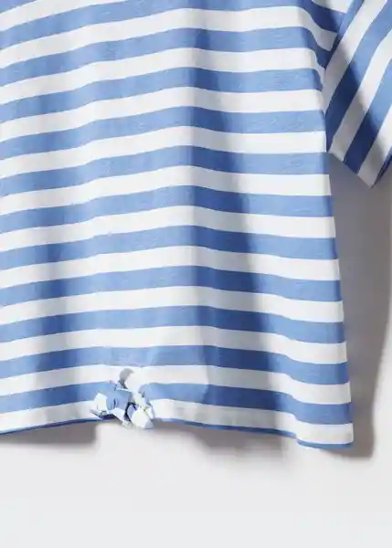 Camiseta Summer Azul Talla 10 Niñas Mango