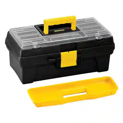 Rimax Caja de Herramientas Organizadora Negro 14 Pulgadas