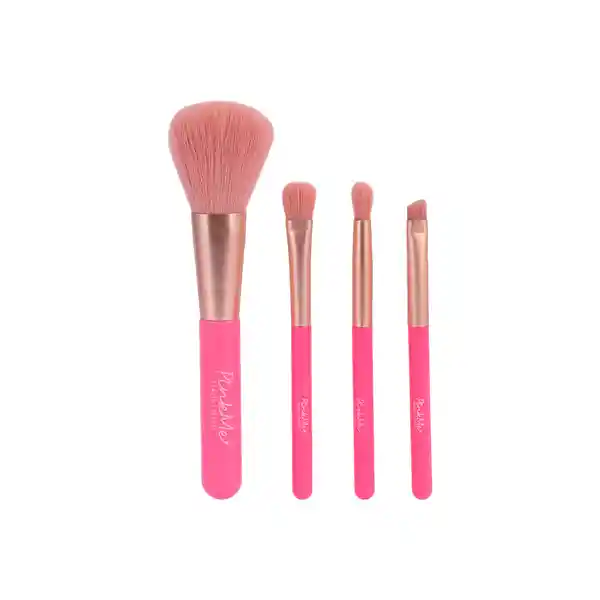 Set Brochas Cosméticas Series Pink Me Miniso