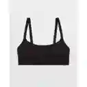 Bralette Negro Talla Small Aerie American Eagle