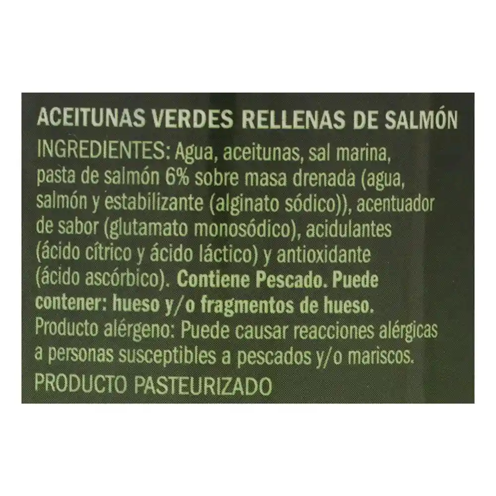 Excelencia Aceituna Rellena Salmón Noruego