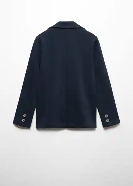 Blazer Americana Sarria Navy Talla 08 Niño Mango