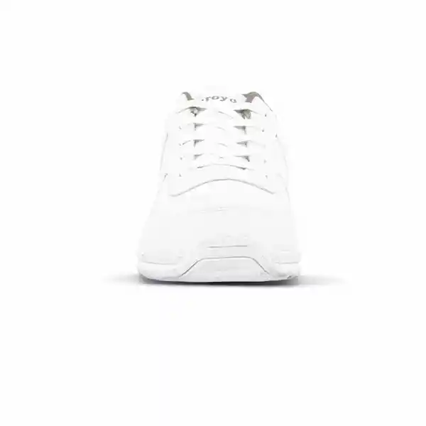 Croydon Tenis Escolares Collegy Unisex Blanco Talla 28