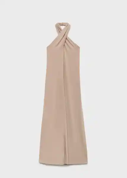 Vestido Gong Piedra Talla S Mujer Mango