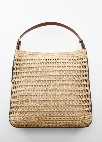 Bolso P Valeta Cuero Talla 99 Mujer Mango