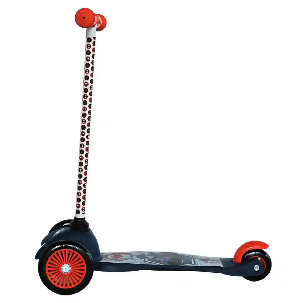 Qmax Patineta Tri Scooter Spiderman