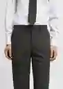 Pantalón Milan Verde Talla 36 Hombre Mango