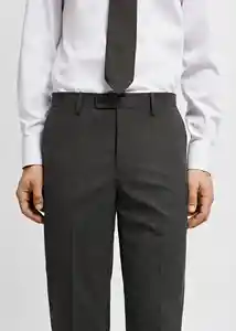 Pantalón Milan Verde Talla 36 Hombre Mango