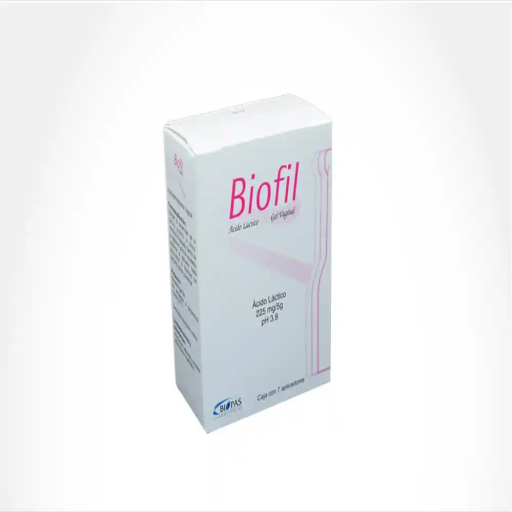 Biofil Gel Vaginal Acido Láctico