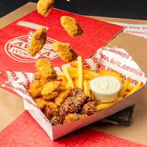 15 Chunks + papas
