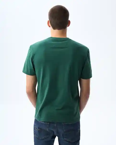 Camiseta Hombre Verde Talla M 841G023_VER190511 Americanino