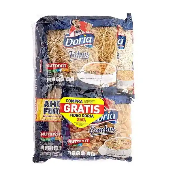 Doria Spguetthi + Concha + Letras + Fideos Gratis