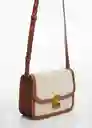 Bolso M Monaco Cuero Talla 99 Mujer Mango