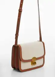 Bolso M Monaco Cuero Talla 99 Mujer Mango