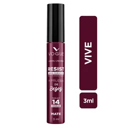 Labial Líquido Vogue Resist Vive 3ml