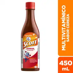 Emulsión de Scott Cereza Vitaminas A y D x 450 mL