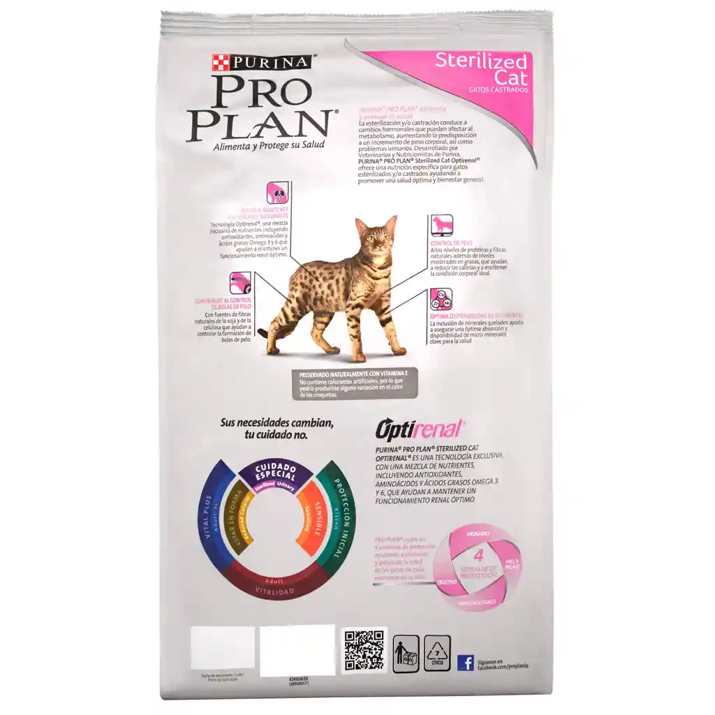 Alimento PRO PLAN® para gatos adultos esterilizados x 1 kg