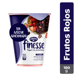 Finesse Yogurt con Probióticos Sabor Frutos Rojos