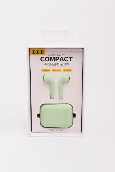 Yoi Audífonos Inalámbricos Headphones Verde Neón Ref. Au093