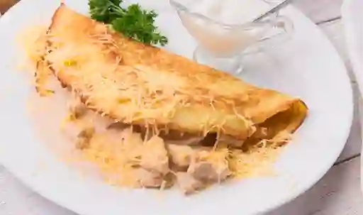 Crepe Pollo y Queso
