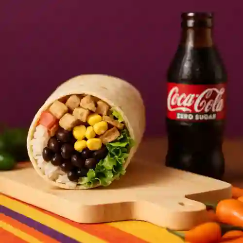 Combo Burrito Mediano + Coca Cola Original 400 ml