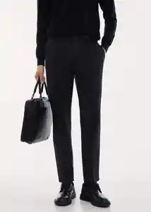 Pantalón Pluto Navy Talla 42 Hombre Mango