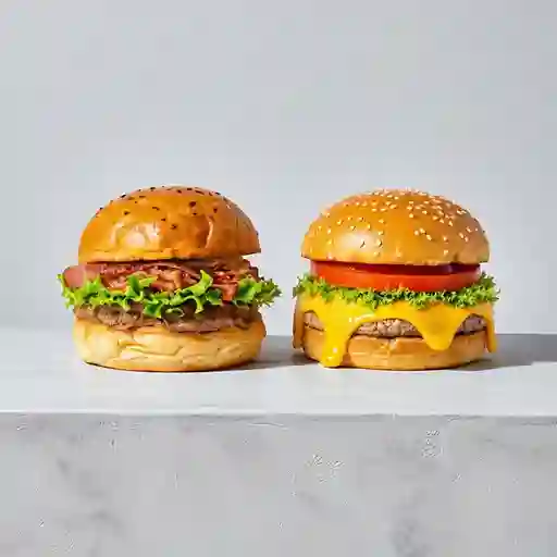 Combo X2 de Hamburguesa Clasica