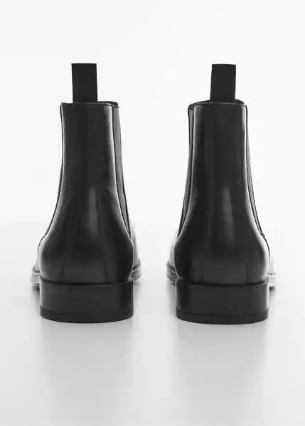 Botines Monovar Negro Talla 40 Hombre Mango